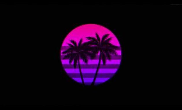 Download Synthwave Sunset 4K 4K Gratis