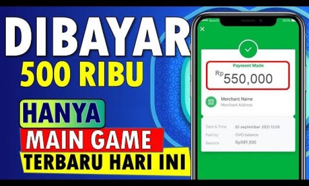 🔴 MAIN GAME DIBAYAR 500 RIBU ! APLIKASI PENGHASIL UANG TERCEPAT 2021 HARI INI
