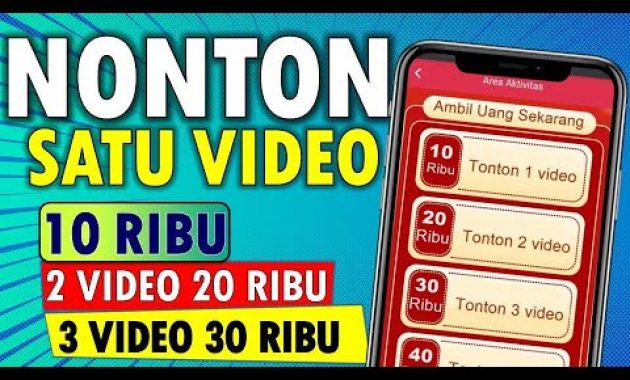 🔴 NONTON VIDEO DIBAYAR SALDO DANA TERBUKTI MEMBAYAR l APLIKASI PENGHASIL UANG