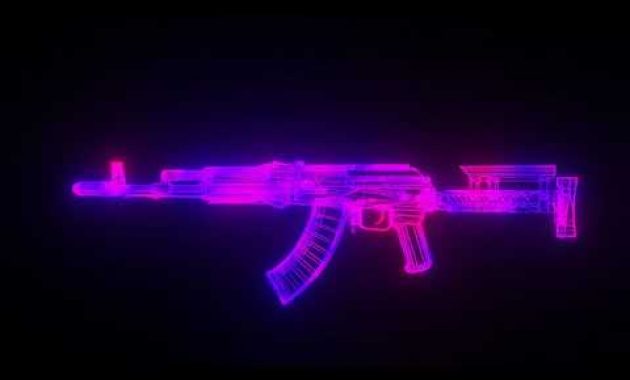 Download Wire Mesh AK47 4K Gratis
