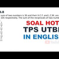 Soal TPS UTBK 2021 Pengetahuan Kuantitatif In English [7,8,9,10]