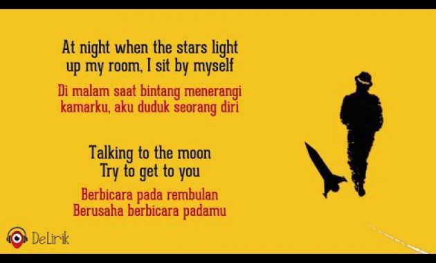 Download Lagu Talking To The Moon – Bruno Mars (Lirik Lagu Terjemahan)