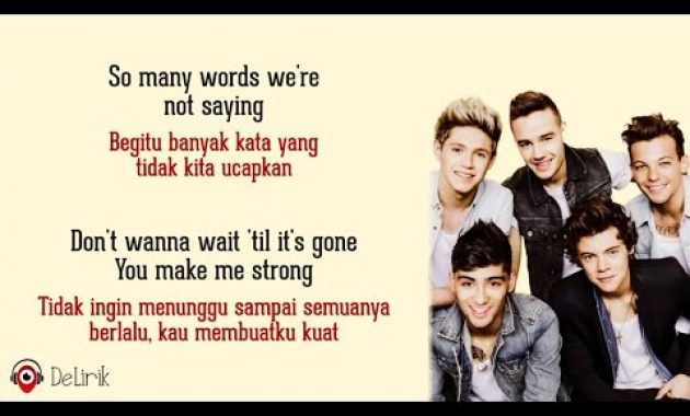Download Lagu Strong – One Direction (Lirik Lagu Terjemahan)