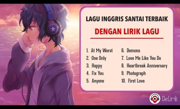 Download Lagu Top Hits Lagu Barat 2021 #2 [Dengan Lirik Lagu] – Lagu Inggris Akustik Santai Terbaru Dan Terbaik