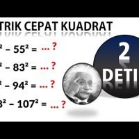 TRIK CEPAT SELISIH KUADRAT DUA BILANGAN