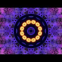 Download Live Wallpaper 4K Colorful Purple Kaleidoscope Screensaver – NO SOUND