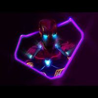 Download Neon Iron Man Live Wallpaper (1080p) 4K Gratis
