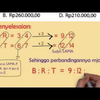 Pembahasan Soal UN Matematika Perbandingan Bertingkat (UCUN DKI 2 2017 Soal No 3) Pembahasan Soal UN Matematika Perbandingan Bertingkat (UCUN DKI 2 2017 Soal No 3)