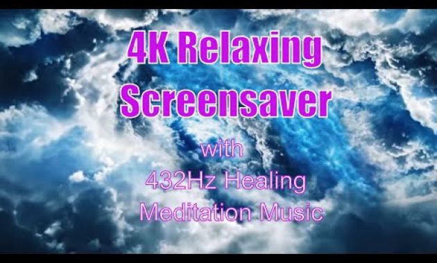 Download Live Wallpaper 4K Animated Screensaver of Moving Clouds With Relaxing Background Music