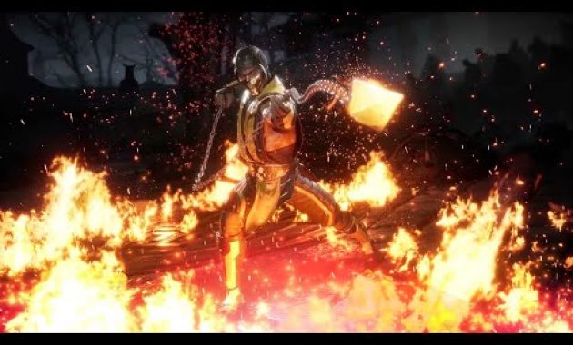 Download Scorpion Mortal Kombat 4k Live Wallpaper.