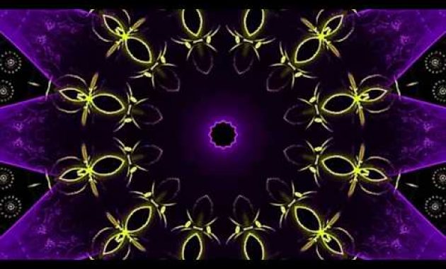 Download Live Wallpaper 💜4K Screensaver Purple Kaleidoscope – Psychadelic 4K Screensaver💜
