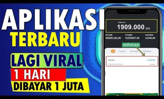 🔴 RILIS OKTOBER APLIKASI PENGHASIL UANG TERCEPAT 2021 TERBARU HARI INI