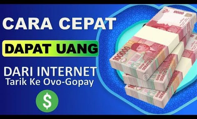 🔴 TERBARU ! TRIK CEPAT CARA MENDAPATKAN UANG DI INTERNET TANPA MODAL 2021