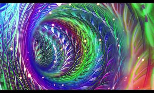 Download Live Wallpaper Colorful Psychedelic Tunnel With Relaxing Music –  1 Hours Long
