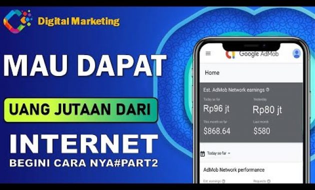🔴 TERBUKTI ! CARA MENDAPATKAN UANG DARI INTERNET GRATIS 2021 – PART 2