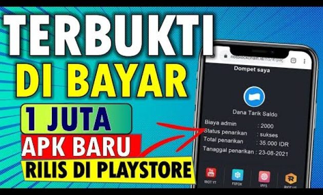 🔴 APLIKASI PENGHASIL UANG 2022 TERBARU HARI INI – APLIKASI PENGHASIL SALDO DANA TERBARU 2022