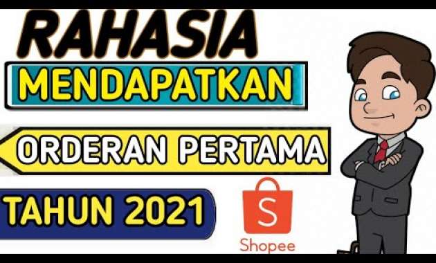 🔴CARA MENDAPATKAN ORDERAN PERTAMA DI SHOPEE
