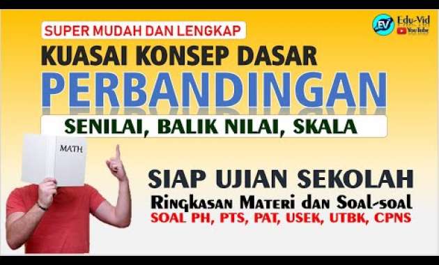 PERBANDINGAN Matematika SMP Kelas 7 Semester 2 – Konsep Dasar dan Contoh Soal
