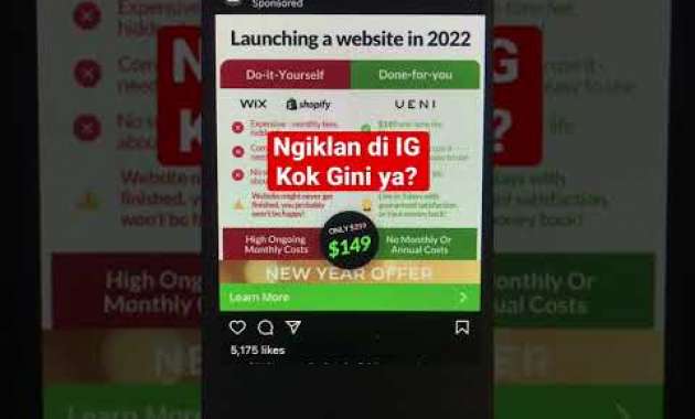 Ngiklan di IG Jangan Seperti Ini Yaa…