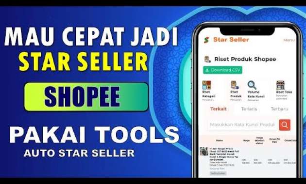 🔴 TERNYATA BEGINI CARA CEPAT JADI STAR SELLER SHOPEE – DENGAN DATAPINTER.COM
