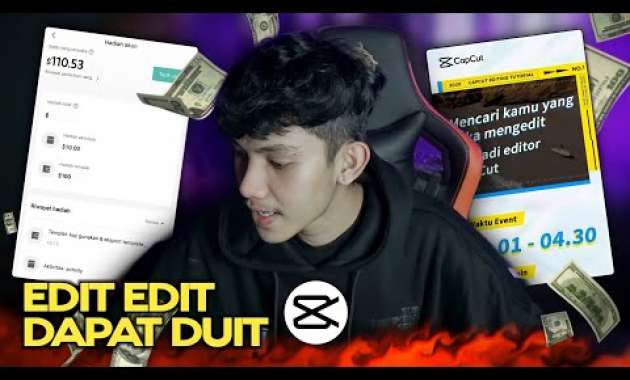 Cara Dapat Uang di Apk CAPCUT 2022