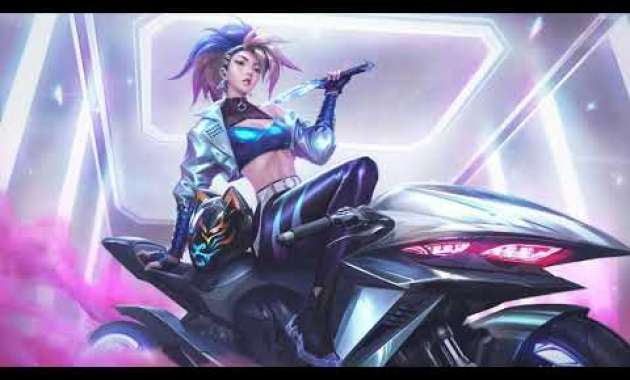Download Akali KDA All Out League Of Legends 4k Live Wallpaper.