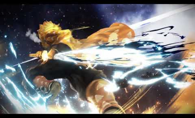 Download Zenitsu Charge Blade 4k Livewallpaper | Anime live wallpaper |Demon slayer.