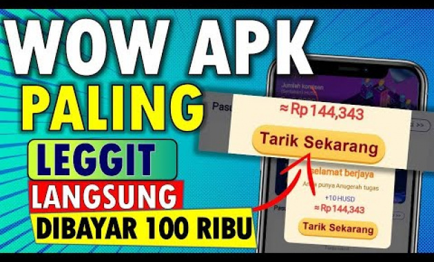 🔴 100% LEGGIT BANGET APLIKASI PENGHASIL UANG INI l APK PENGHASIL SALDO DANA