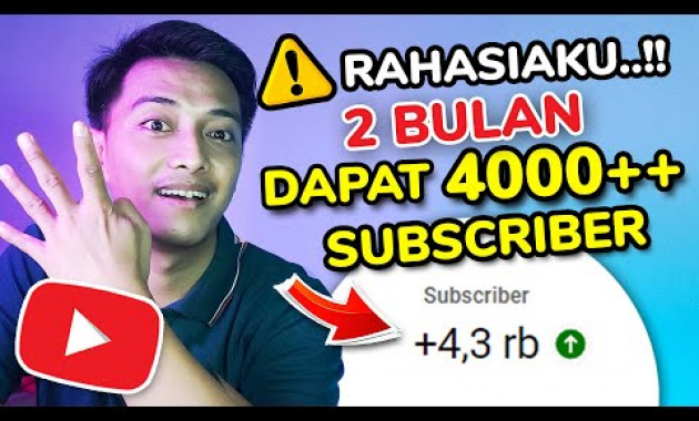 cara menambah subscriber youtube 2022 permanen tanpa aplikasi gratis terbaru