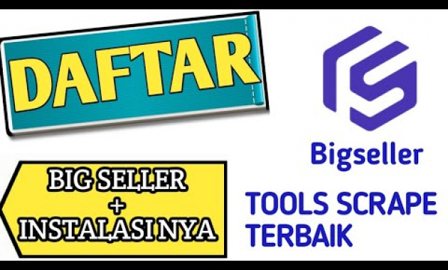 🔴CARA DAFTAR BIGSELLER DAN INSTALASI NYA