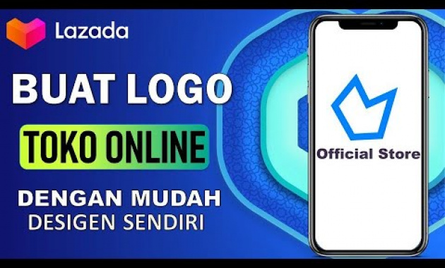 🔴 CARA MEMBUAT LOGO OLSHOP TANPA APLIKASI