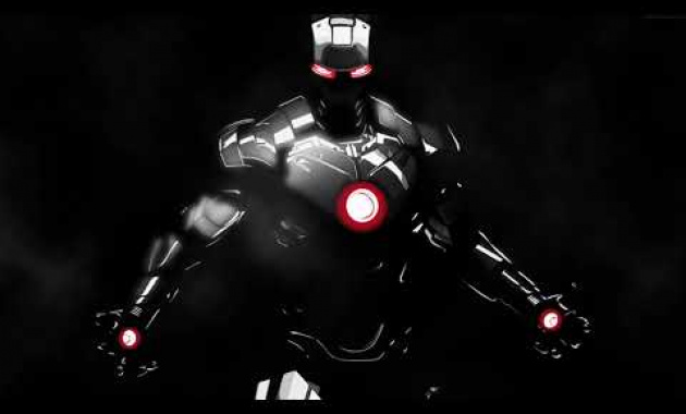 Download Iron Man Black Suit 4K Live Wallpaper.