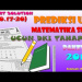(No.17-20) Prediksi UN Matematika SMP - Pembahasan UCUN Tahap 2 Paket A 2018 (No.17-20) Prediksi UN Matematika SMP – Pembahasan UCUN Tahap 2 Paket A 2018