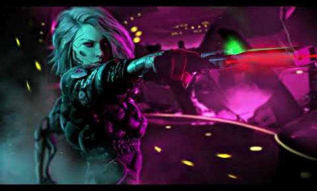 Download Cyber Punk Cyborg Girl 4k Live Wallpaper.