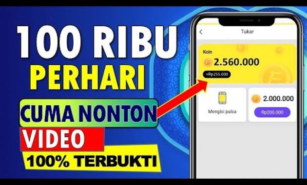🔴 BONGKAR APLIKASI PENGHASIL UANG 2021 NONTON VIDEO MENGHASILKAN UANG