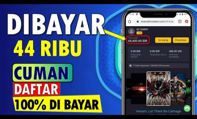 🔴 DAFTAR DOANG LANGSUNG DIBAYAR 44 RIBU ! APLIKASI PENGHASIL UANG TERBARU 2021 HARI INI