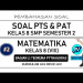Soal PTS & PAT Matematika Kelas 8 SMP Semester 2 – Part 2 Teorema Pythagoras