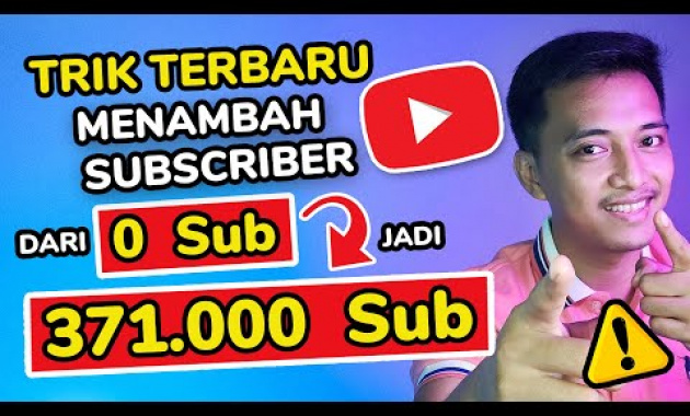 cara menambah subscriber youtube gratis dan aman 2022 saling subscribe
