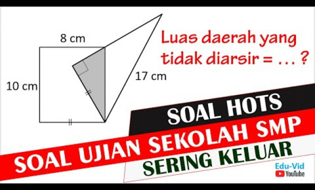 Soal Asli PP ASPD Ujian Sekolah Matematika SMP Kelas 9 Tahun 2022