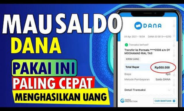 🔴 TERBARU APLIKASI PENGHASIL SALDO DANA TERCEPAT 2021 TANPA UNDANG TEMAN TERBUKTI MEMBAYAR