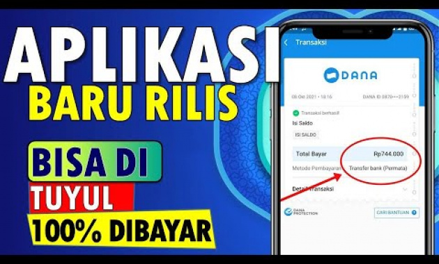 🔴 BARU RILIS BISA DI TUYUL ! APLIKASI PENGHASIL UANG 2021 TERBUKTI MEMBAYAR HARI INI