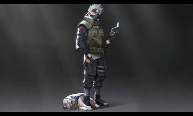 Download Kakashi and Pakkun Naruto 4k live wallpaper.