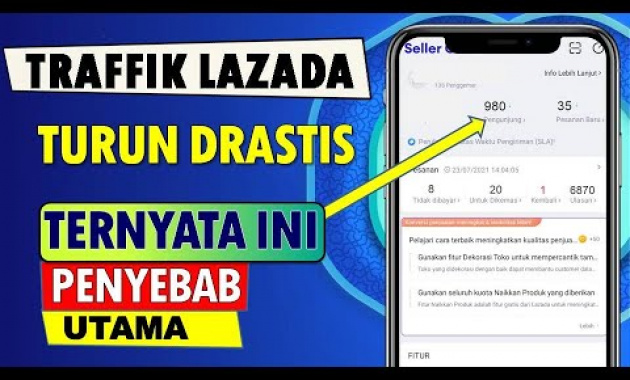 🔴 PENYEBAB TRAFFIK LAZADA TURUN ! CARA MEMPERBAIKI SKOR KONTEN PRODUK LAZADA