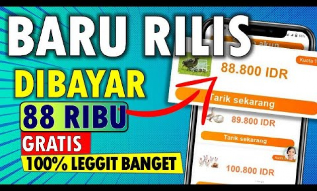 🔴BELUM VIRAL TERBUKTI DIBAYAR APLIKASI PENGHASIL UANG – APK PENGHASIL SALDO DANA