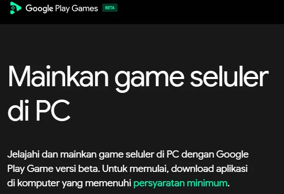Cara memainkan game mobile di pc tanpa emulator
