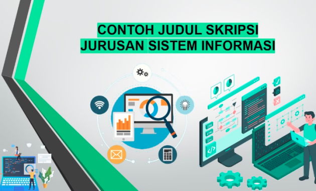 Contoh Judul Skripsi Jurusan Sistem Informasi